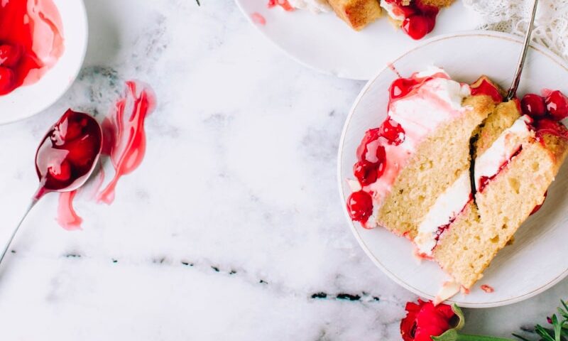 Malinowa chmurka przepis