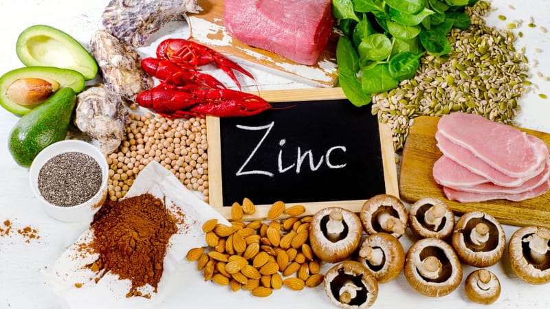 Ψευδάργυρος στα τρόφιμα